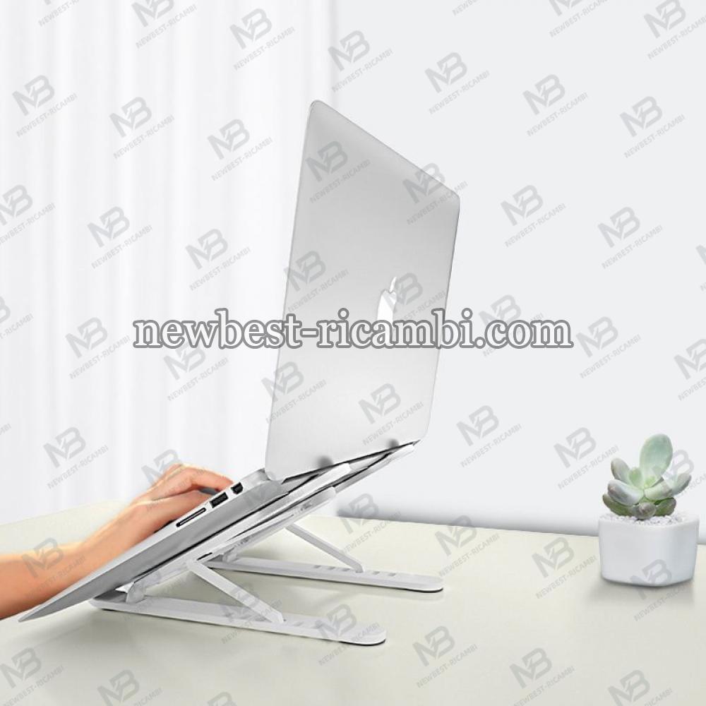 Folding Laptop Stand White