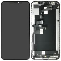 iPhone XS Touch+Lcd+Frame+Flex Speaker Black Original Service Pack