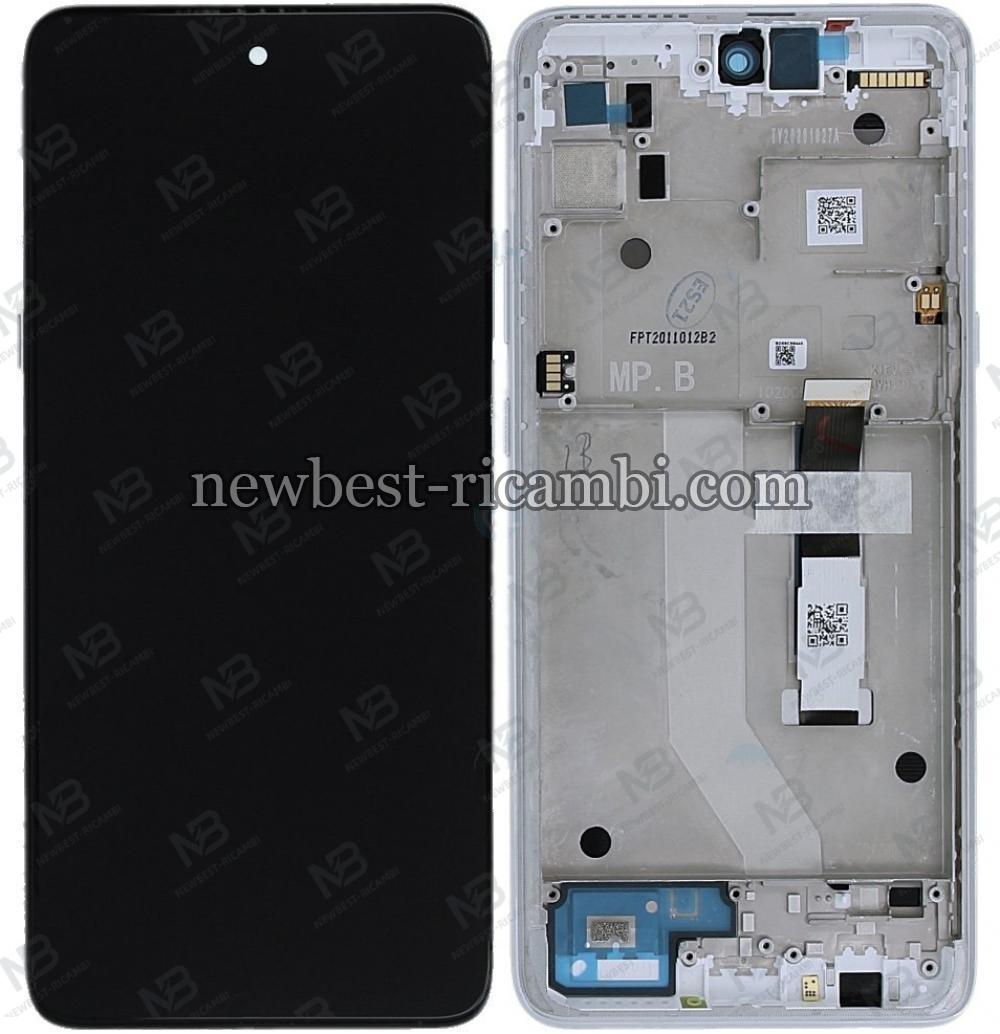 Motorola Moto G 5G XT2113-3 Touch+Lcd+Frame Silver Original