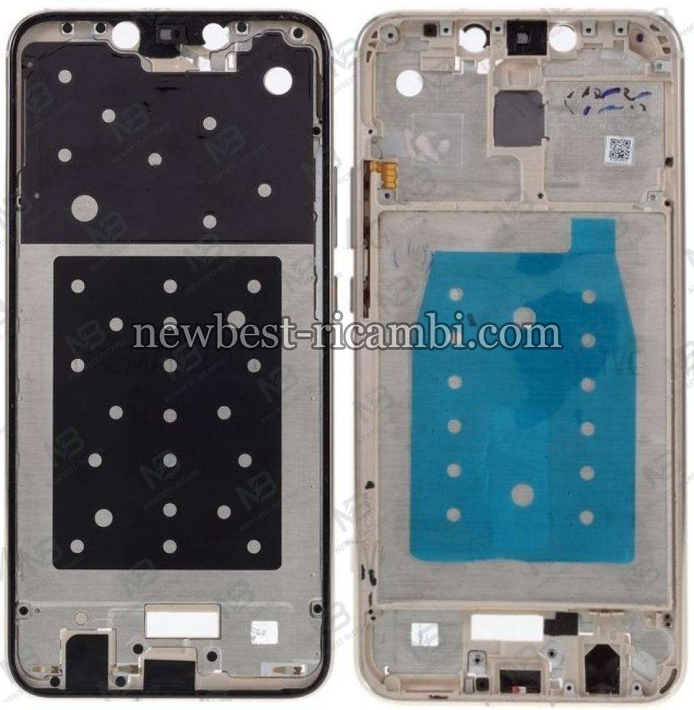 Huawei Mate 20 Lite Lcd Display Support Frame Gold