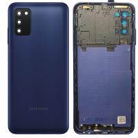 Samsung Galaxy A03s A037g EU Back Cover+Camera Glass Blue Original