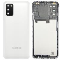 Samsung Galaxy A03s A037f Back Cover+Camera Glass White Original (ASIA VERSION)