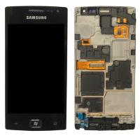 Samsung i8350 Omnia W Touch+Lcd+Frame Black Original