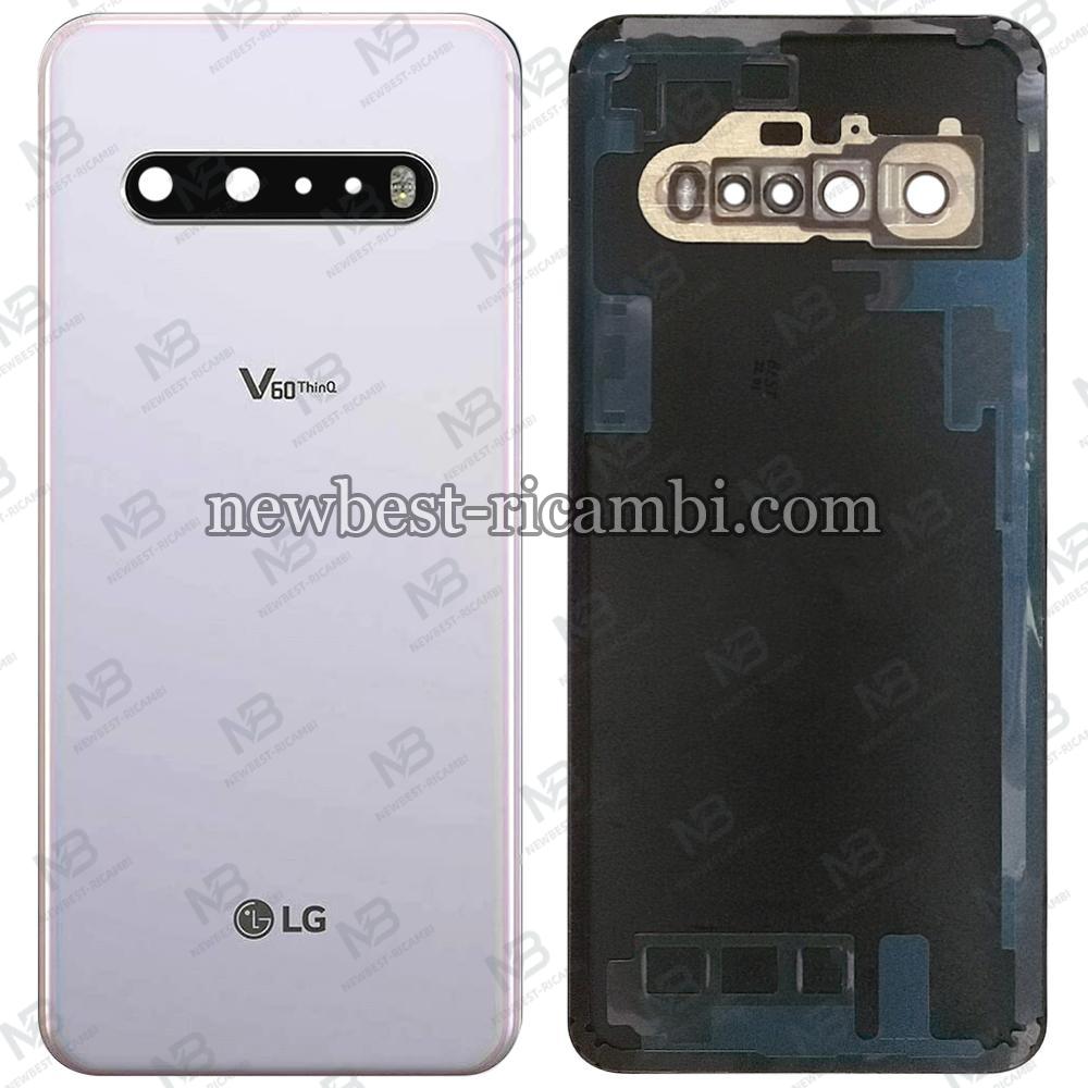 LG V60 ThinQ back cover white original