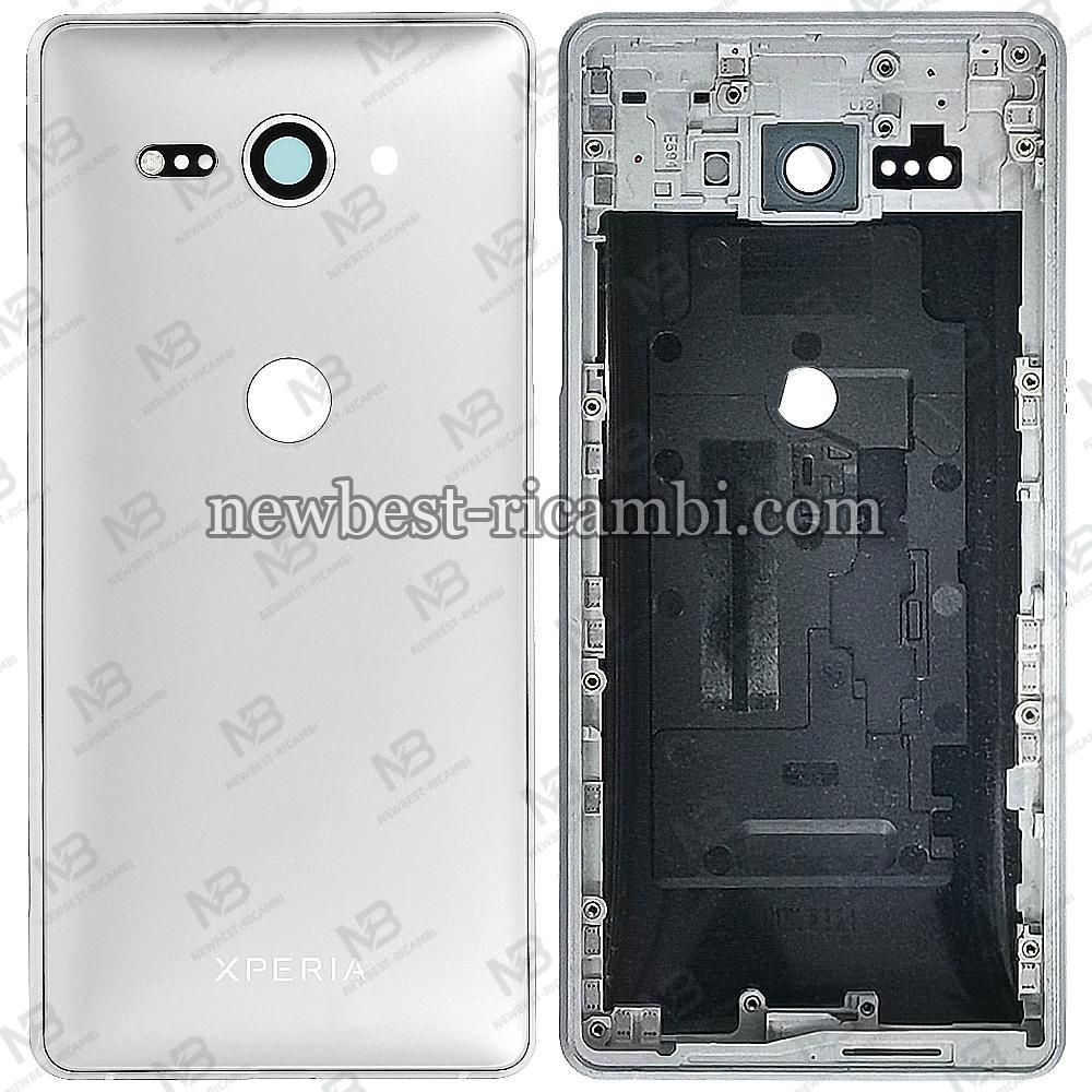 Sony Xperia XZ2 Compact H8314 H8324 Back Cover+Frame Silver