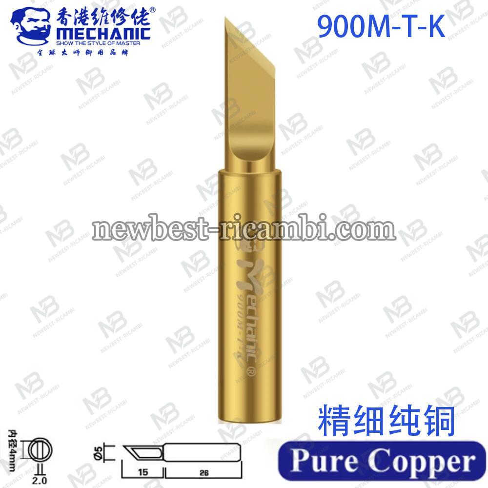Mechanic Pure Cooper Solder Tip 900M-T-K