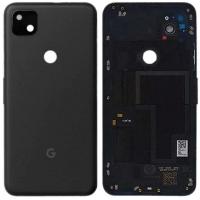 Google Pixel 4A 4G Back Cover+Camera Glass Black Original