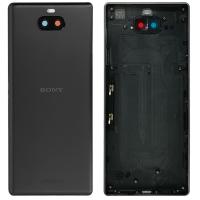 Sony Xperia 10 Plus Back Cover+Camera Glass Black Original