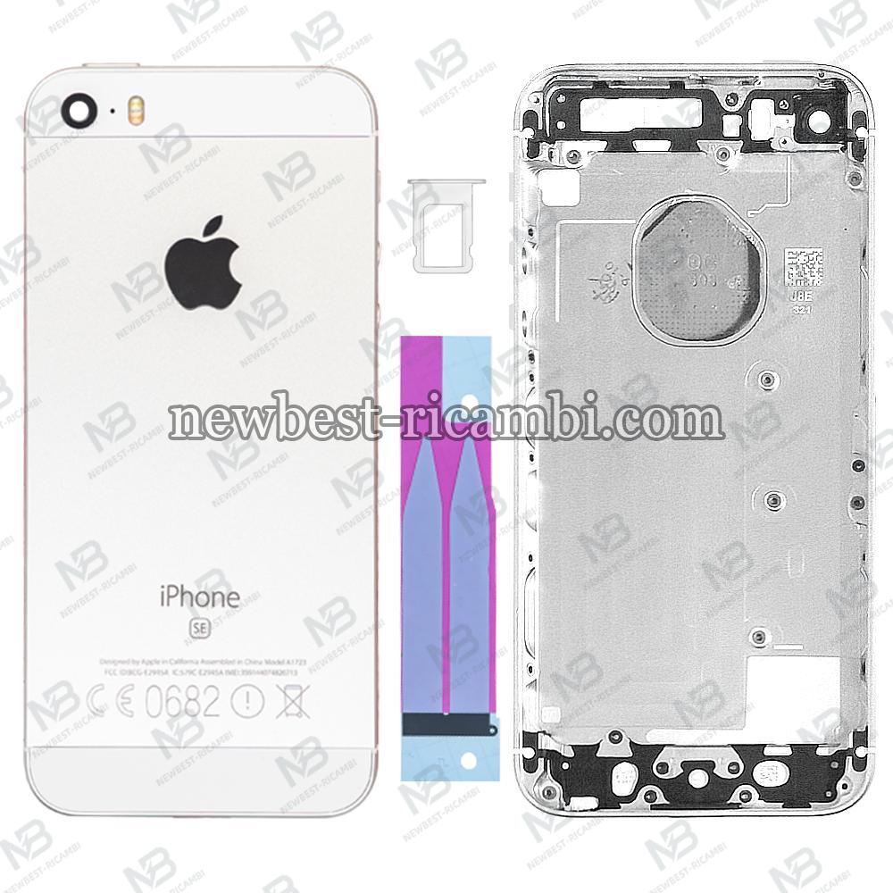 iphone 5se back cover white