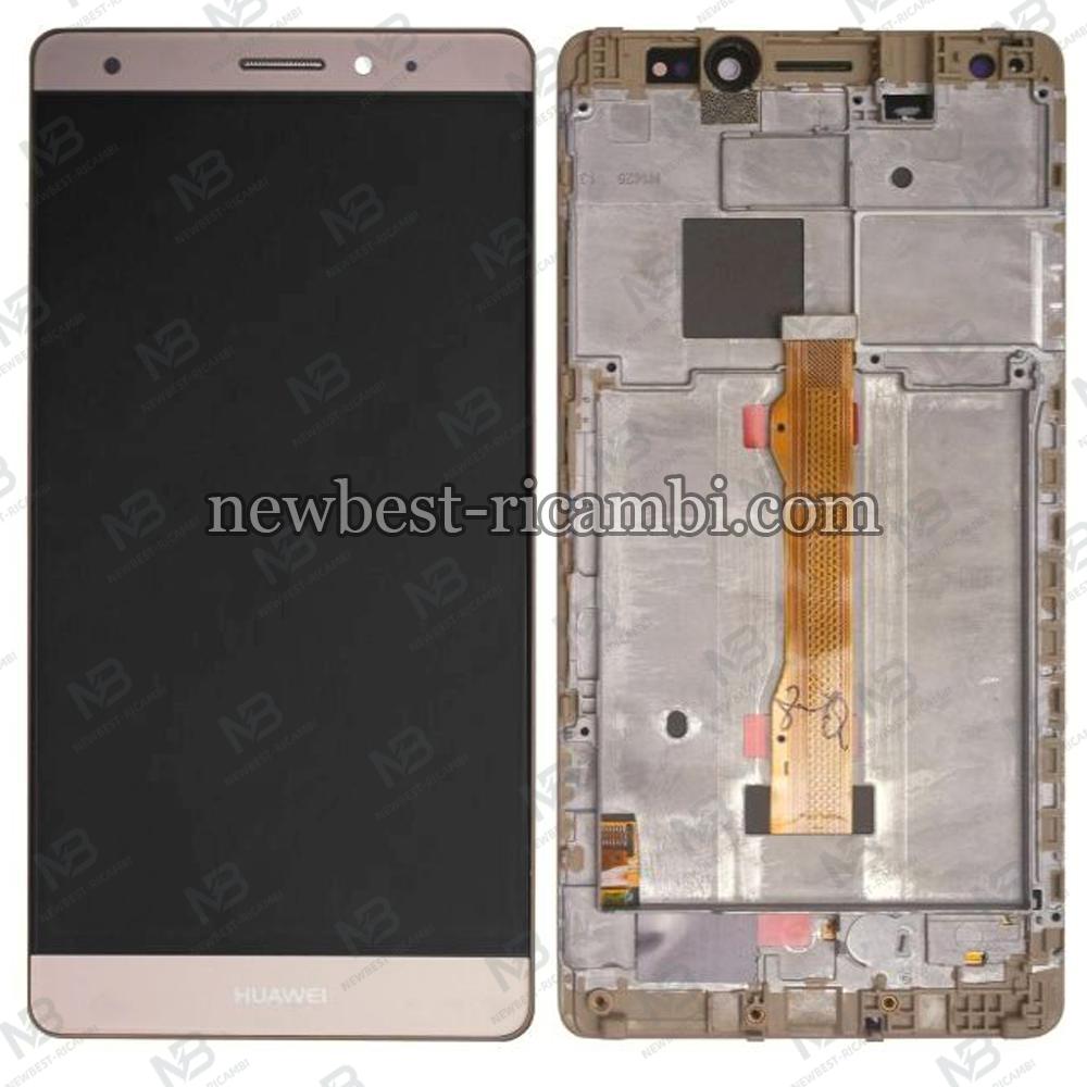 Huawei Mate S crr-l09 Touch+Lcd+Frame Gold Original
