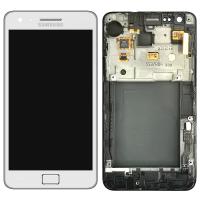 samsung galaxy s2 i9100 touch+lcd+frame white original Service Pack
