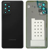Samsung Galaxy A52 5G A526 Back Cover+Camera Glass Black Original