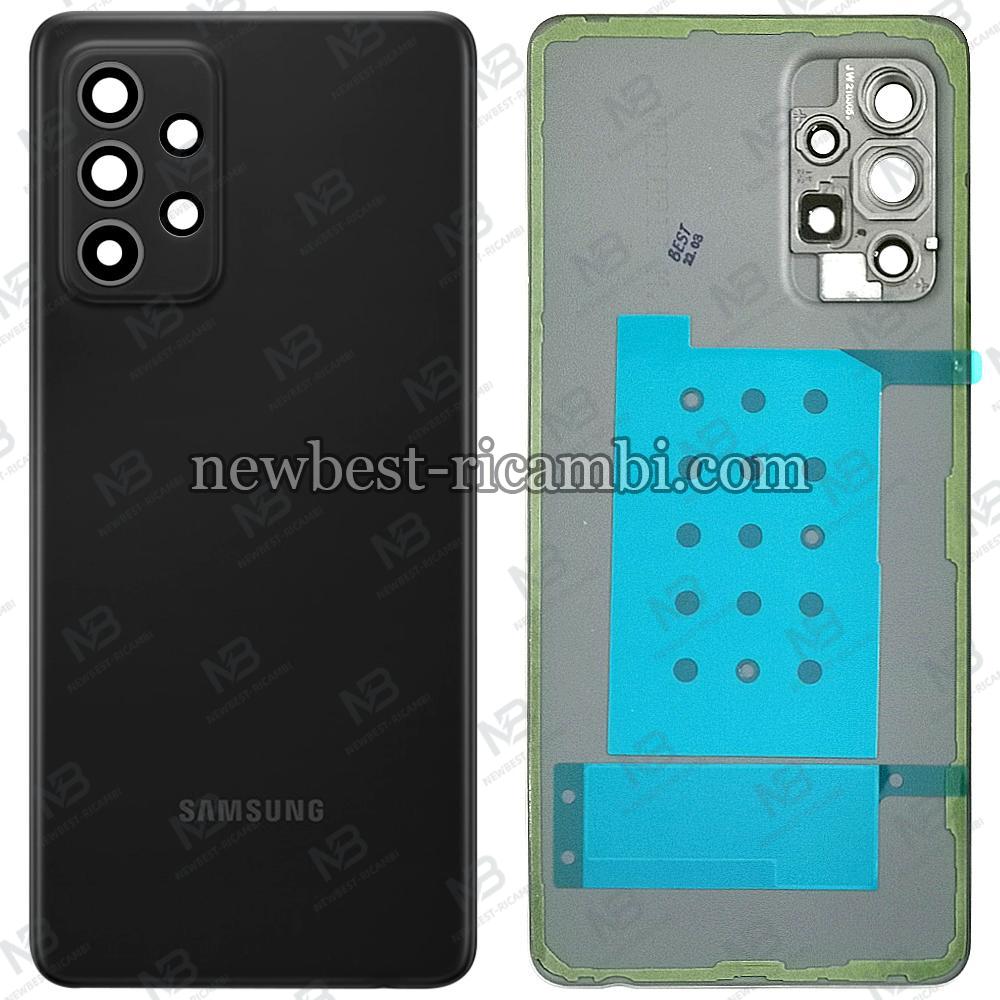 Samsung Galaxy A52s A528 Back Cover+Camera Glass Black Original