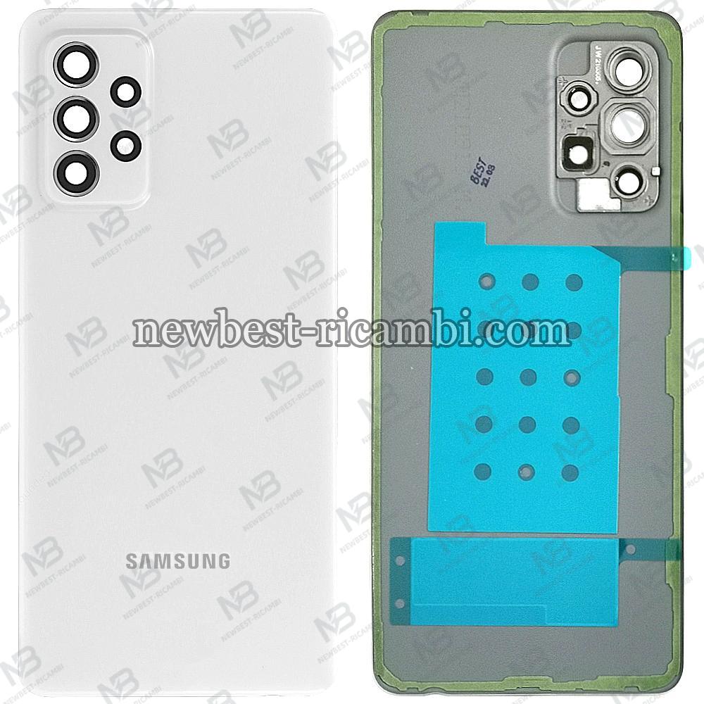 Samsung Galaxy A52s A528 Back Cover+Camera Glass White Original