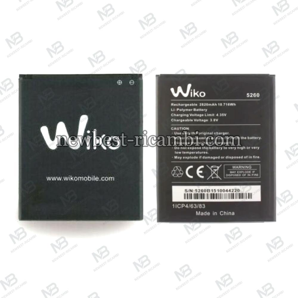 Wiko Ridge Fab 4G/Pulp Fab 4G Battery 5260