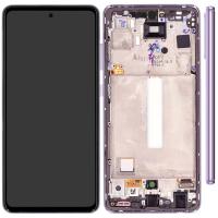 Samsung Galaxy A525/ A526/ A528 Touch+Lcd+Frame Violet Service Pack