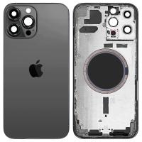 iPhone 13 Pro Max Back Cover+Frame Black oem