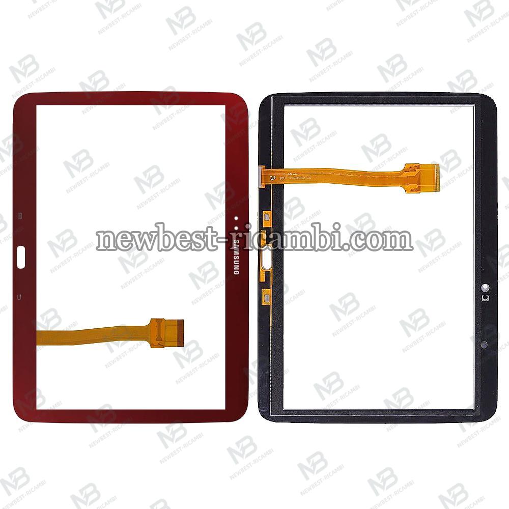 samsung galaxy tab 3 10.1 p5200 5210 5220 touch red