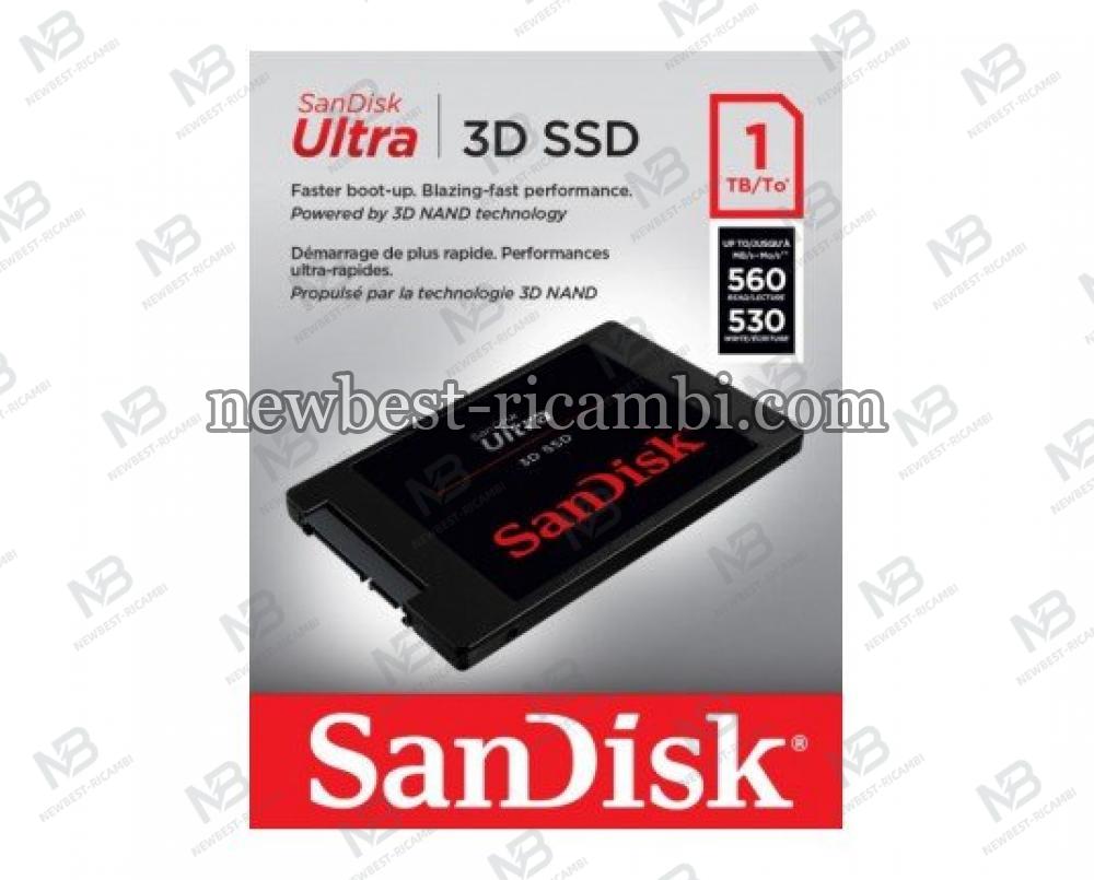 SANDISK ULTRA SSD 1TB 2.5" SATA3 3D TLC 7MM