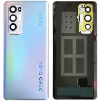 Oppo Find X3 Neo/Reno 5G Pro back cover galactic silver original