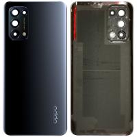 Oppo Find X3 Lite/Reno 5 Back Cover+Camera Glass Black Original