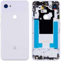 Google Pixel 3A XL Back Cover+Camera Glass White
