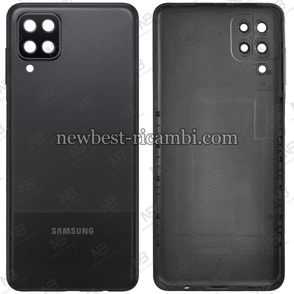 Samsung Galaxy A12 A127 Back Cover+Camera Glass Black Original