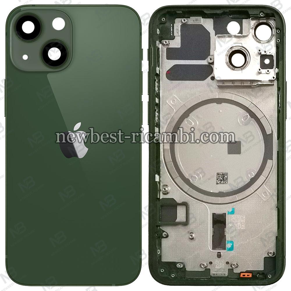 iPhone 13 Mini Back Cover+Frame Green