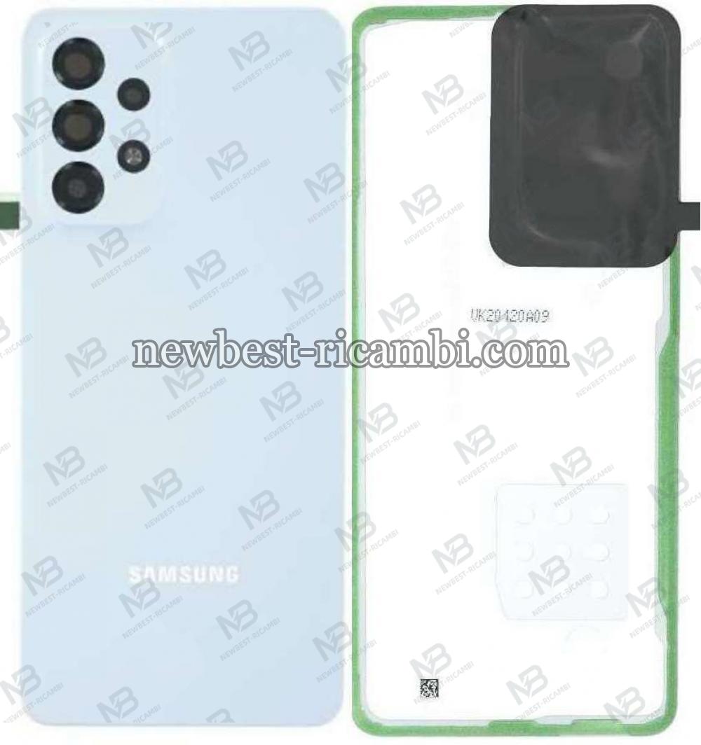 Samsung Galaxy A336 A33 5G Back Cover+Camera Glass Blue Original