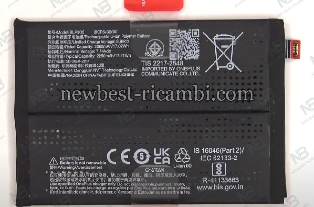 One Plus Nord CE 2 5G BLP903 Battery Original