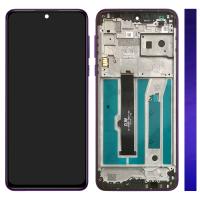 Motorola Moto G8 Play XT2015 touch+lcd+frame purple original