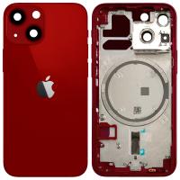 iPhone 13 Mini Back Cover+Frame Red
