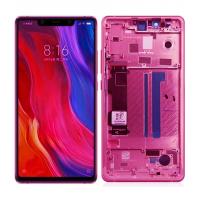 Xiaomi 8Se Touch+Lcd+Frame Red Original Service Pack