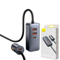 Baseus Car Charger Share Together Quick Charge 120W 2 x USB - 2 x USB Type C CCBT-A0G In Blister