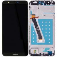 Huawei P Smart Touch+Lcd+Frame Black