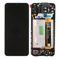 Samsung Galaxy M135 Touch+Lcd+frame Black Service Pack