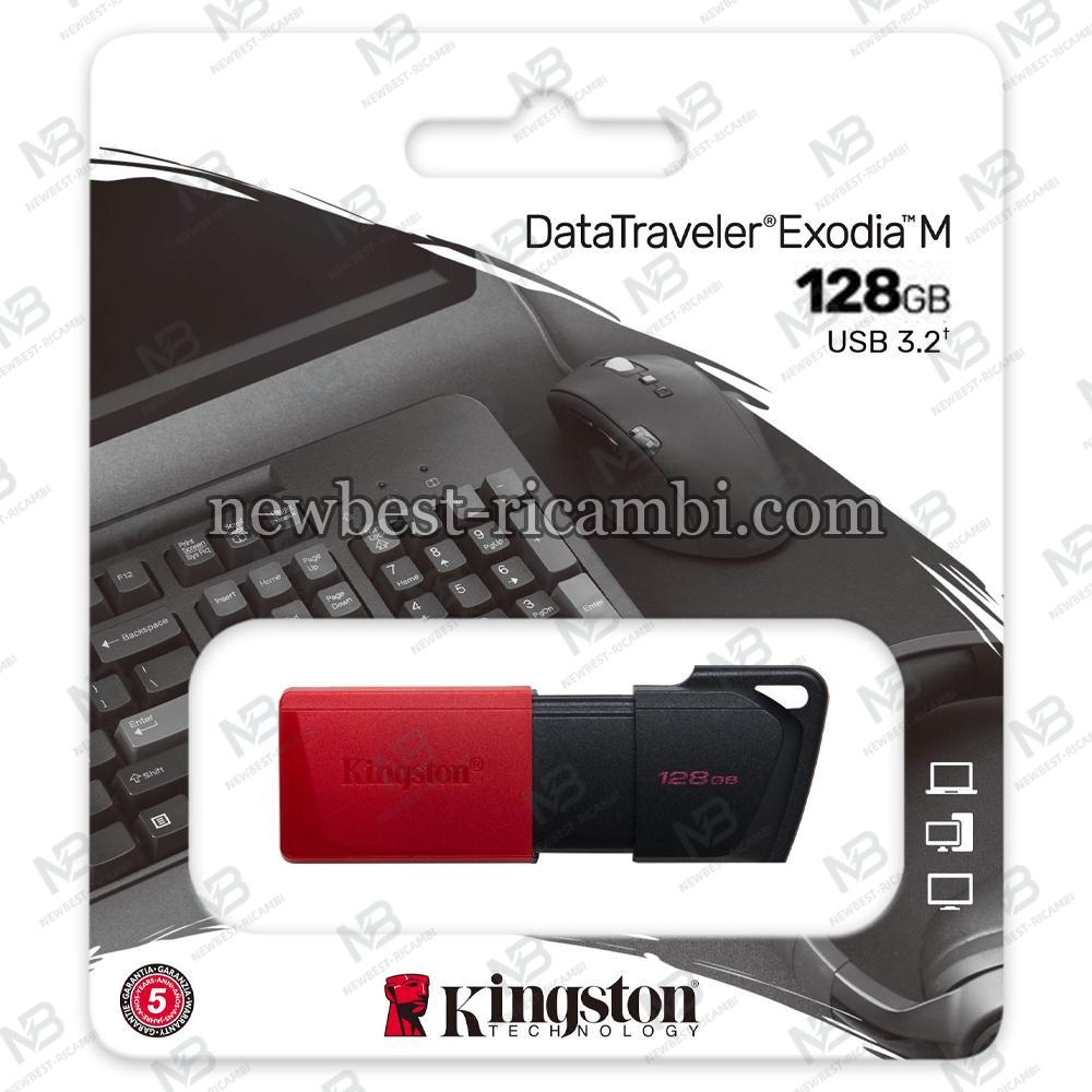 Kingston 128GB DataTraveler Exodia M USB Flash Drive DTXM/128GB