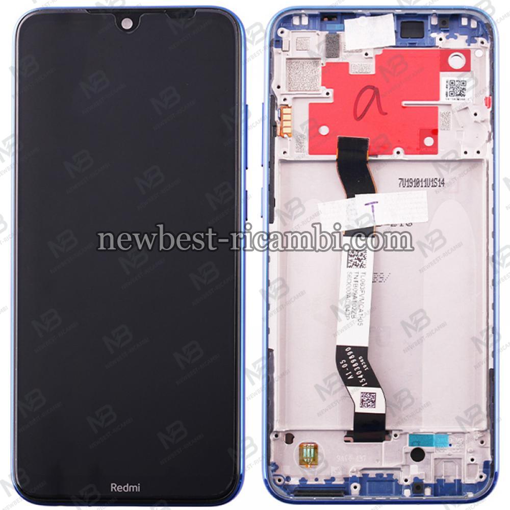 Xiaomi Redmi Note 8T Touch + Lcd + Frame Blue Service Pack