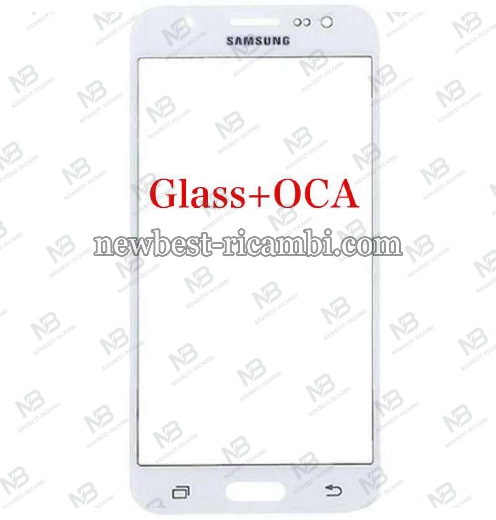 Samsung Galaxy J2 2015 J200f Glass+OCA White