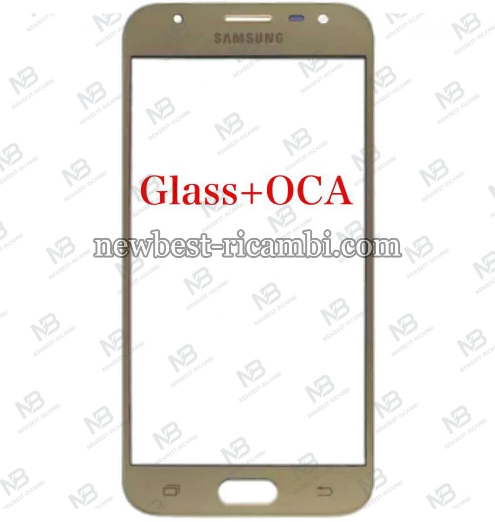 Samsung Galaxy J3 2017 J330f Glass+OCA Gold