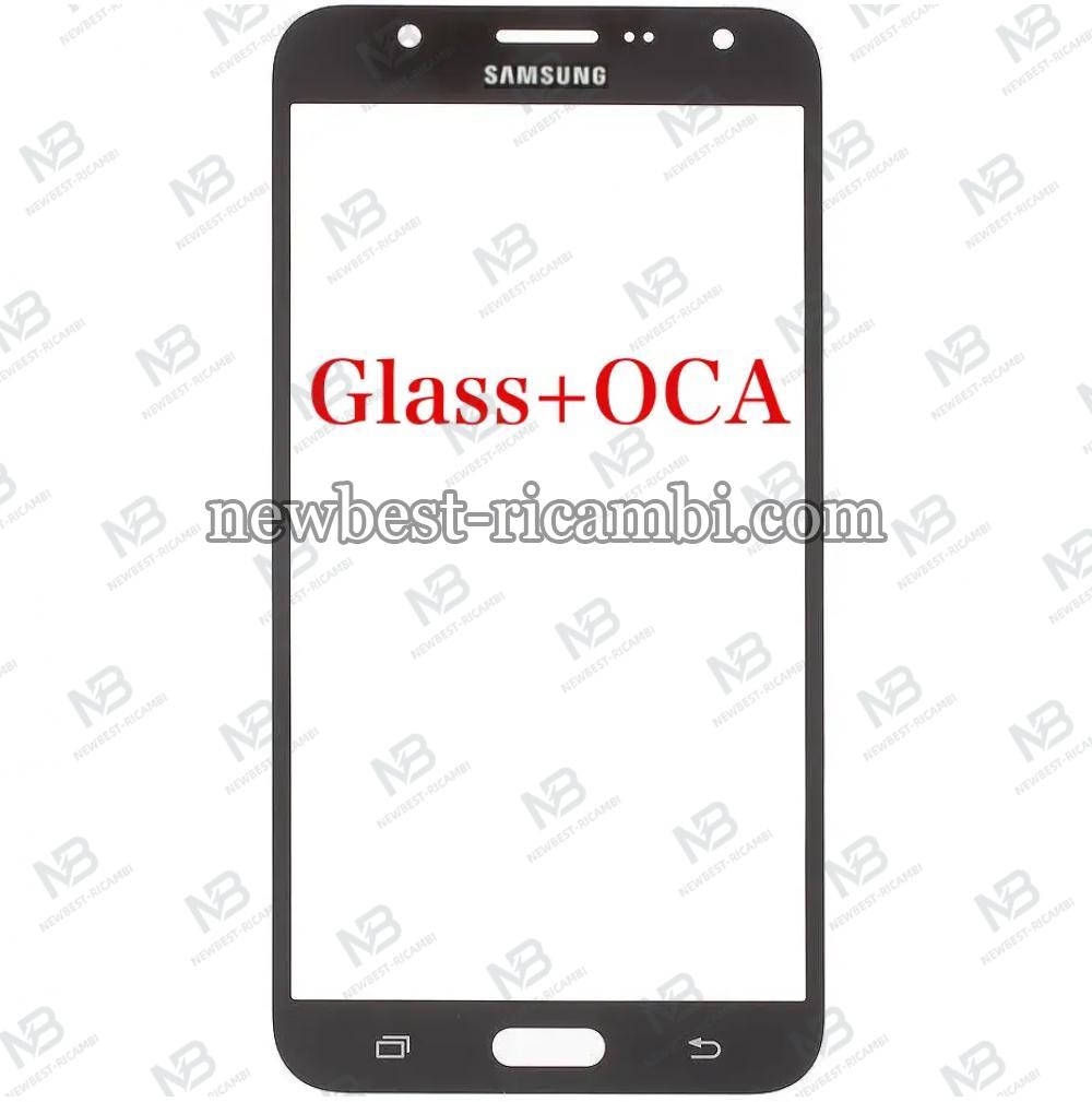 Samsung Galaxy J7 2015 J700 Glass+OCA Black