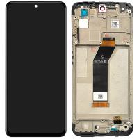 Xiaomi Redmi 10 4g 2022 Touch + Lcd + Frame Black Service Pack