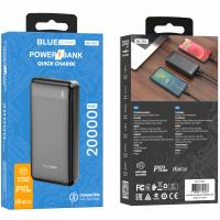 Powerbank BLUE Power BBJ19A Incredible 20000 MA Power Delivery (PD) - Quick Charge 3.0 Black In Blister