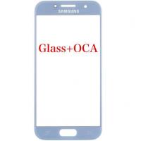 Samsung Galaxy A7 2017 A720f Glass+OCA Blue