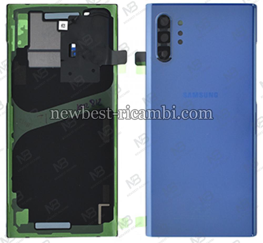 Samsung Galaxy Note 10 Plus N975 Back Cover Aura Blue Original