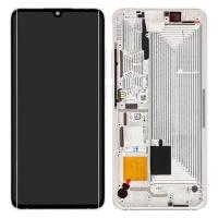 Xiaomi Mi Note 10 / Pro / Lite Touch+Lcd+Frame White Service Pack