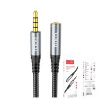 HOCO Audio Cable UPA20 3.5mm TRRS 2m Black In Blister