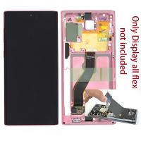 Samsung Galaxy Note 10 N970 Touch+Lcd+Frame Pink Disassemble From New Phone A