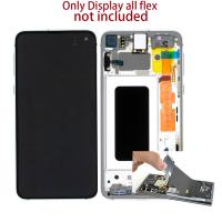 Samsung Galaxy G970 Touch+Lcd+Frame White Disassemble From New Phone A