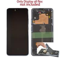Samsung Galaxy A908 Touch+Lcd+Frame Black Disassemble From New Phone A